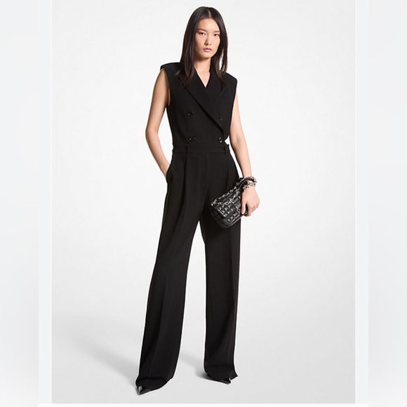 Michael Kors Pants - Michael Kors Half Price 💋 Sleeveless Black Jumpsuit | NWT | MSRP $495 | Size 6